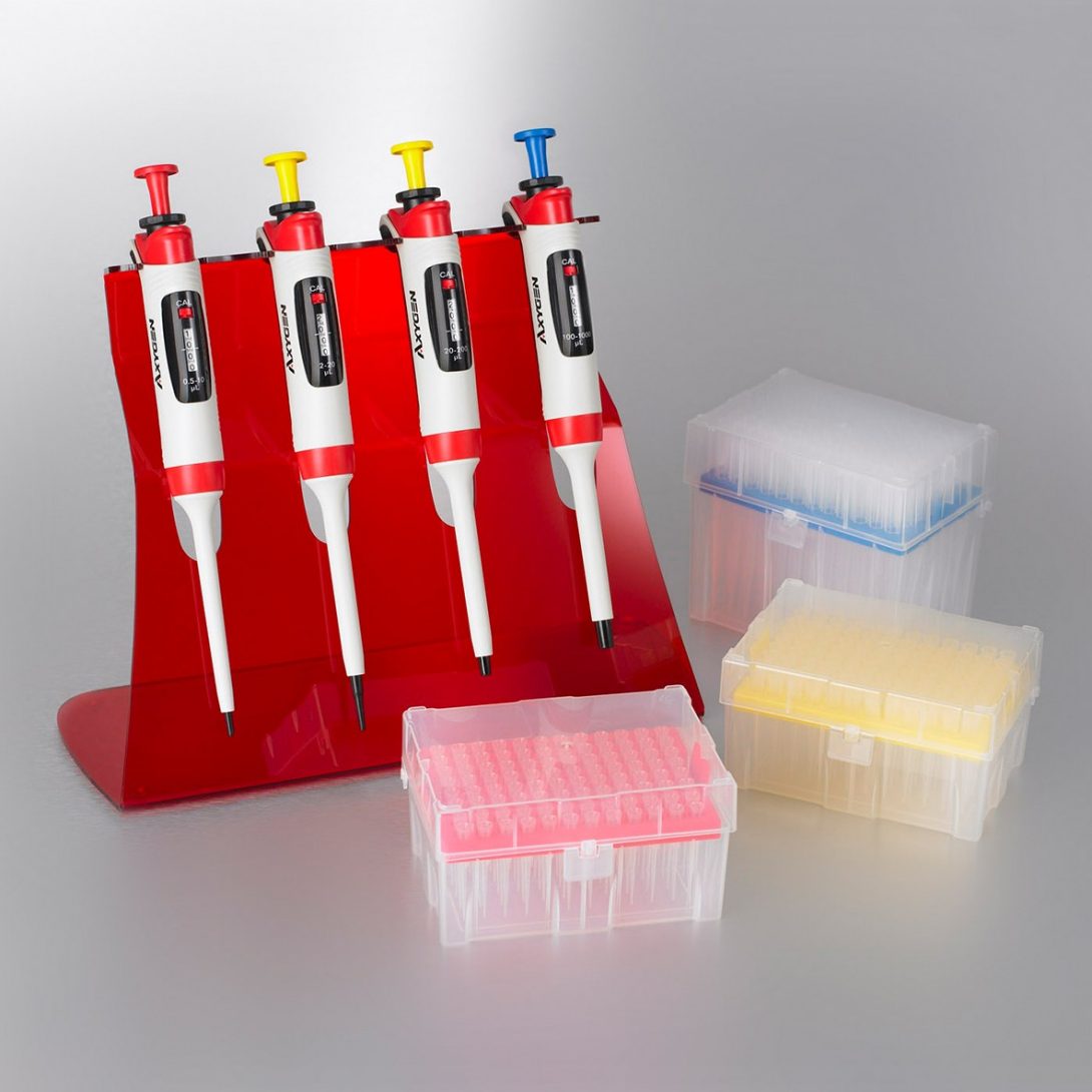 Axygen HybridRack Pipet Tips Sustainable Laboratory Equipment Corning